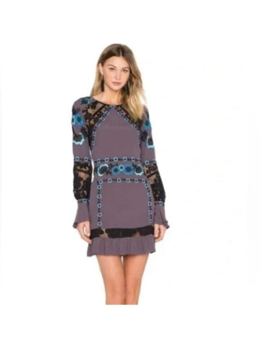 FOR LOVE AND LEMONS Cecelia Mini Dress Size Medium